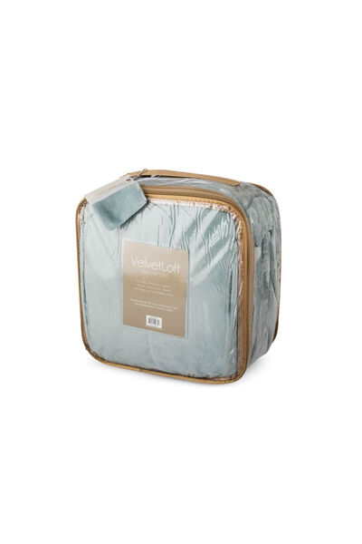 Orange Bed & Bath Velvet Loft | 3-Piece Double Faux Fur Sheet Set