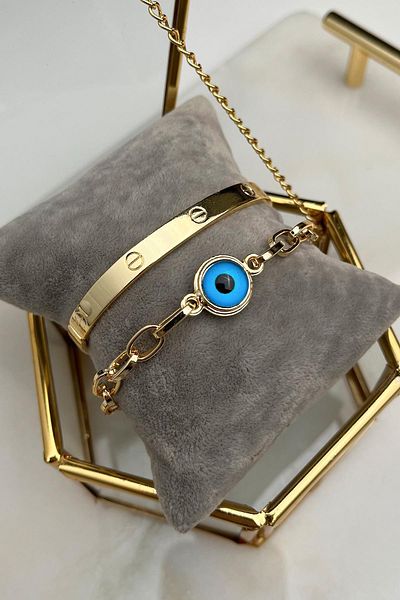 Modex Double Cuff Combination Bracelet