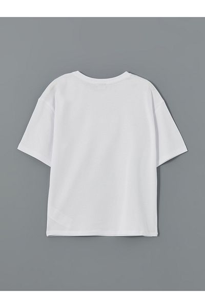 LC Waikiki Tricou pentru fetiță cu gât
