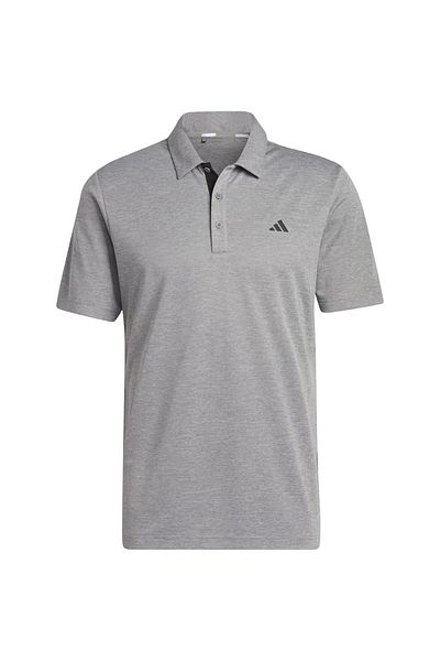adidas Tričko adidas Poloshirt Performance Drive Heather, šedé, pánské