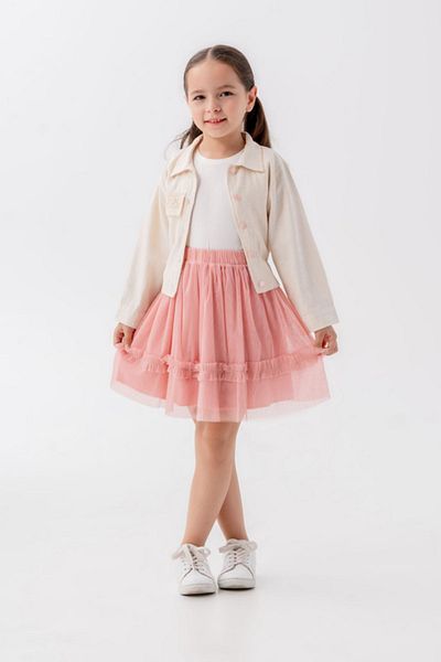 HAUSEkids 2-9 Years Old Fisto Cotto Girl's 3-Piece Set - Dried Rose