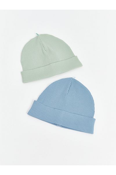 LC Waikiki Basic-Set mit 2 Baskenmützen für Babys