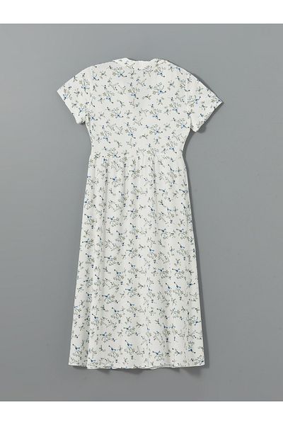 LC Waikiki Floral Γυναικείο Πουκάμισο Φόρεμα