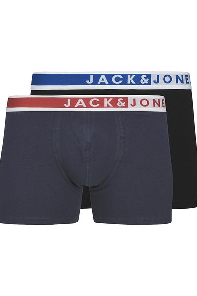 Jack & Jones JACKARIM Solid Navy Blue Trunks - Πακέτο 2 12266162
