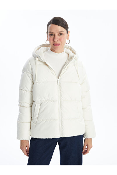 LC Waikiki Hooded Women's Puffer Coat
