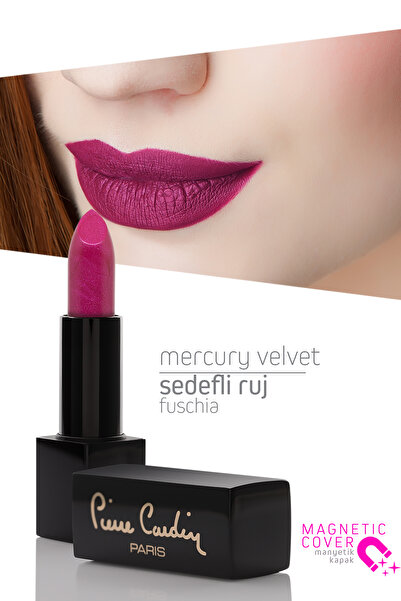 Pierre Cardin Mercury Velvet Lipstick - Fuschia - 168