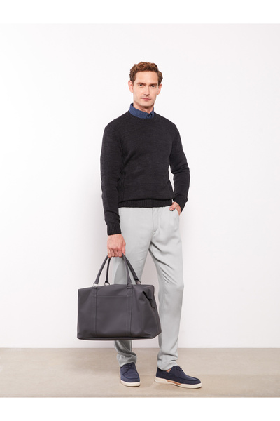 LC Waikiki Herrenhose aus Gabardine mit Tapered-Fit