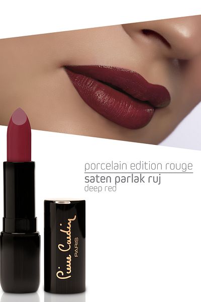 Pierre Cardin Deep Red Porcelain Edition Lipstick - 238