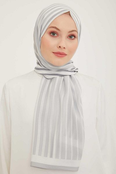 Armine Trend Line Pattern Modal Shawl 5746-04