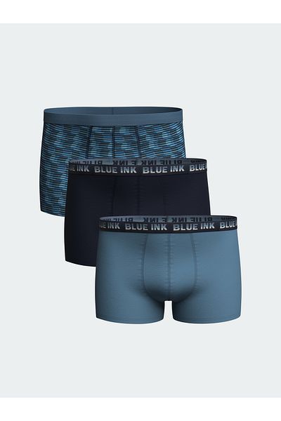 LC Waikiki Standardní 3dílné bavlněné flexibilní pánské boxerky