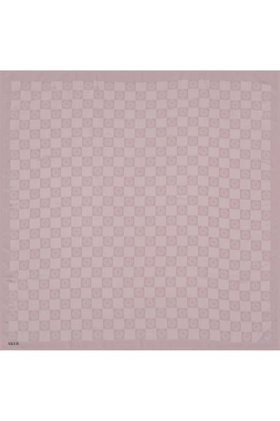 Aker Κασκόλ μονόγραμμα σκακιέρας- πούδρα- 1070600 -991