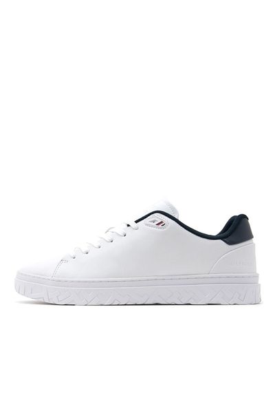 Tommy Hilfiger Tommy Hilfiger Modern Vulc Corporate Leather Men's Shoes Fm0fm04355-ybr