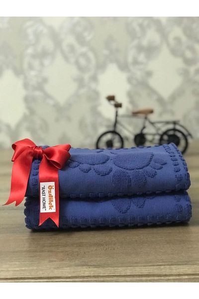 Özdilek Set de 2 prosoape de baie albastru bleumarin