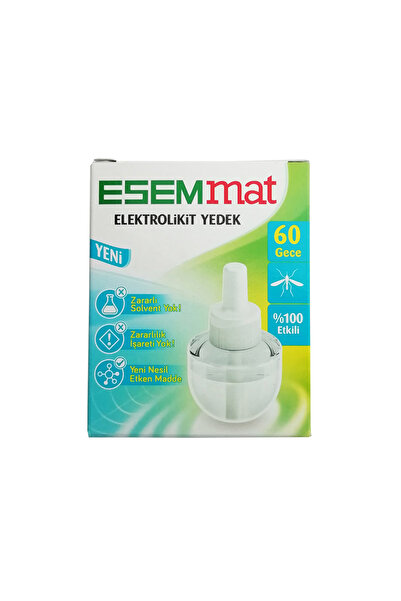 Esemmat Elektrolikit Yedek 60 Gece Etkili