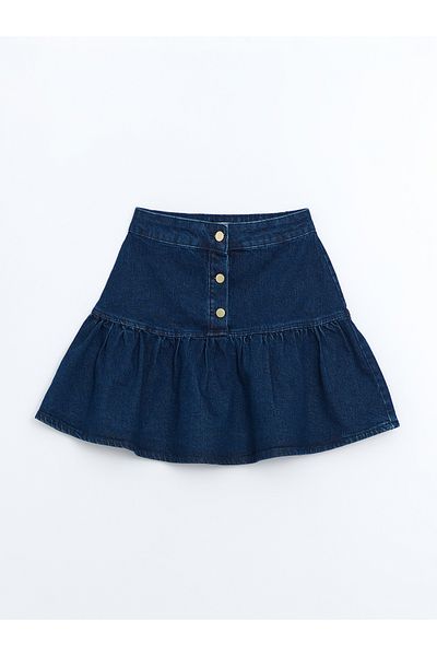 LC Waikiki Γυναικεία τζιν φούστα Standard Fit