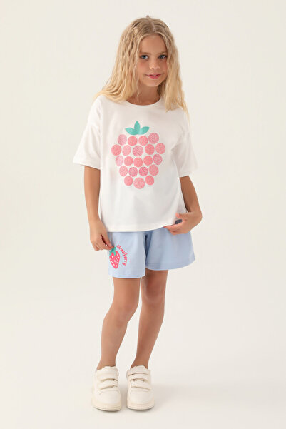 Rolypoly Σετ κοριτσίστικο λευκό σορτς