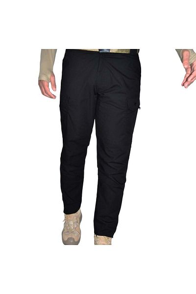 Wolftrap Tactical Ripstop Fabric Black Tactical Pants with 10 Pockets