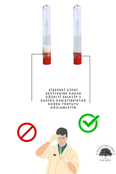Can Meşe Tek Kullanımlık Test Tüpü 5 Adet