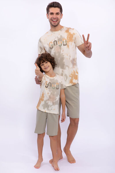 Arnetta Καλό σετ βερμούδας για αγόρια Fildişi Ar1981