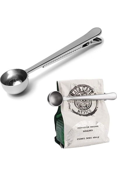 HUBBYCHEF Coffee Sugar Spoon / Coffee Spoon with Stainless Latch