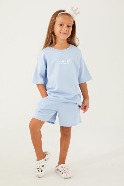 Rolypoly Set pantaloni scurți albaștri pentru fete