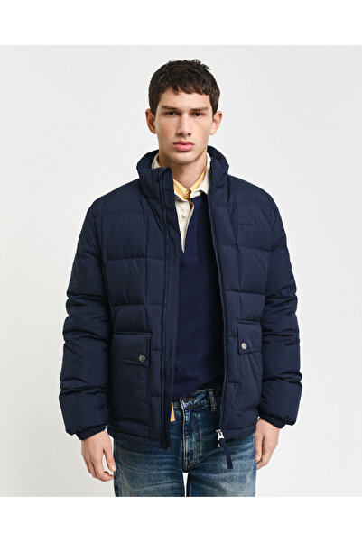 Gant Erkek Lacivert Dik Yaka Kaz Tüyü Mont