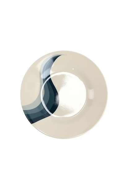 ROYALFORD 10" Melamine Ware Super Rays Flat Plate - Pasta Plates