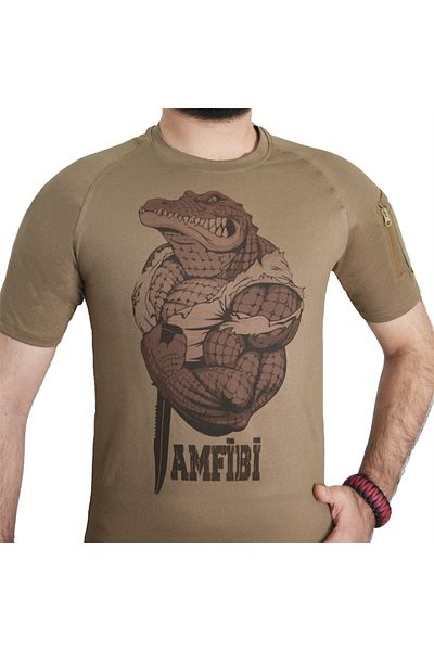 Wolftrap Tactical Nano Amphibious Tactical T-Shirt - Short Sleeve, Printed Lettering