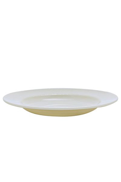 ROYALFORD RF4487 10" Melamine White Pearl Dinner Plate Plate