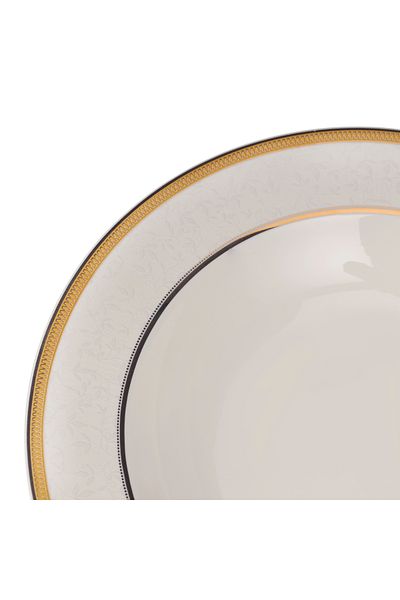 ROYALFORD Premium New Bone Plates, 9" Soup Plate, RF11052