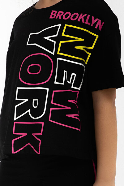 Rolypoly Girl's Black Bermuda Suit