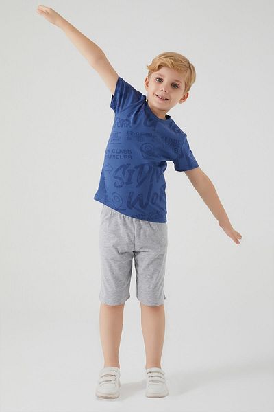 Rolypoly Fun Class Traveller Blue Boy Σετ Βερμούδας