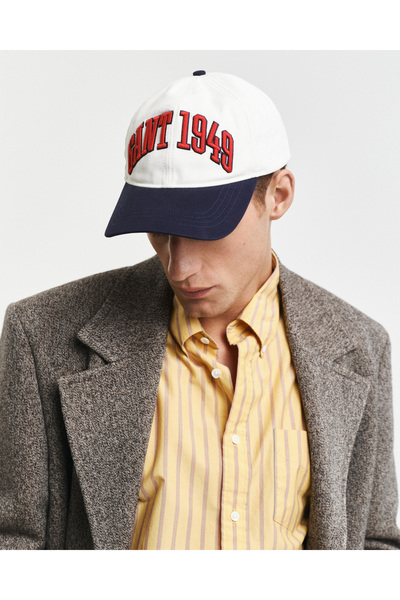 Gant Unisex Beyaz Logolu Şapka