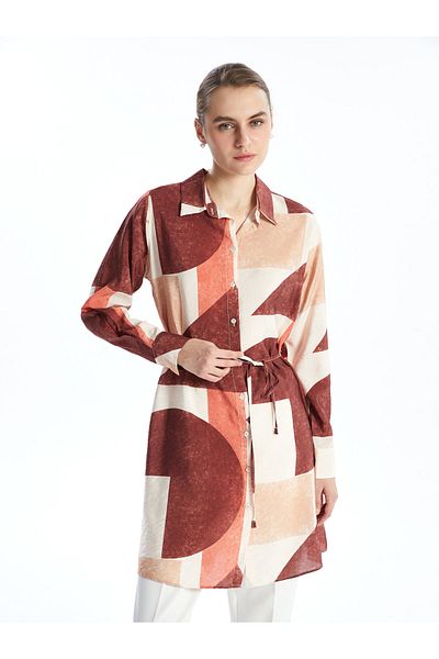 LC Waikiki Patterned Women's Shirt Tunic