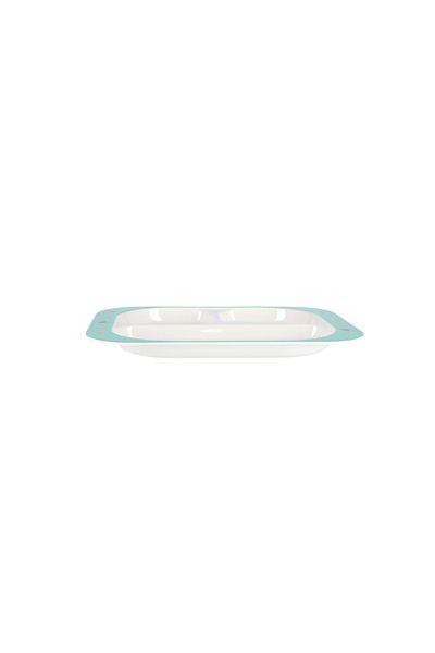 ROYALFORD RF7247 3-section Rectangular Baby Plate