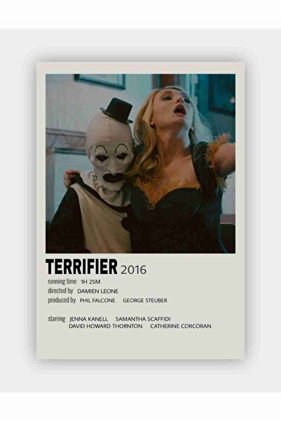 Sticksy Afiş Terrifier(2016) Film Kağıt Poster - Çerçevesiz