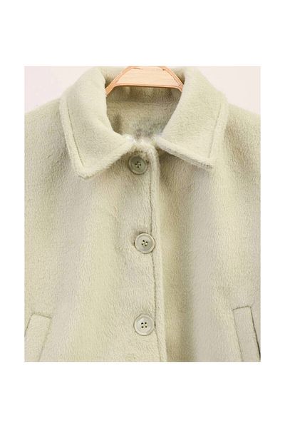CİCHLİD Girl's Green Spoon Coat