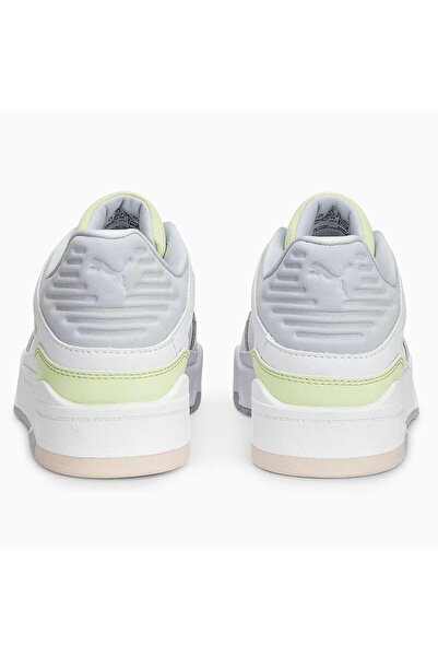 Puma Slipstream Γυναικεία Αθλητικά Παπούτσια από Γνήσιο Δέρμα Λευκό Πράσινο Γυναικεία Αθλητικά Παπούτσια Casual