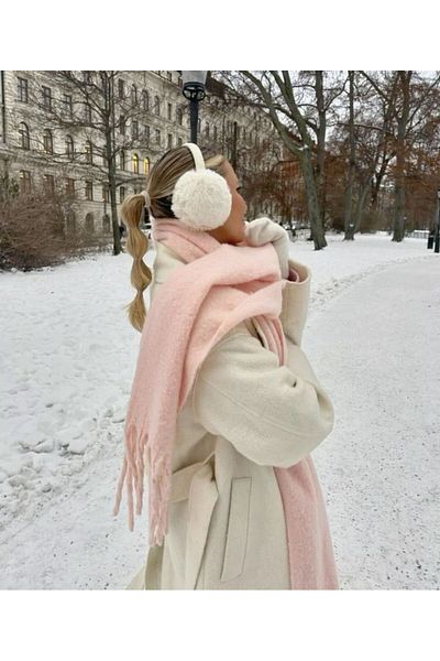 Goldmine Unisex Puffy ελαφρύ κασκόλ