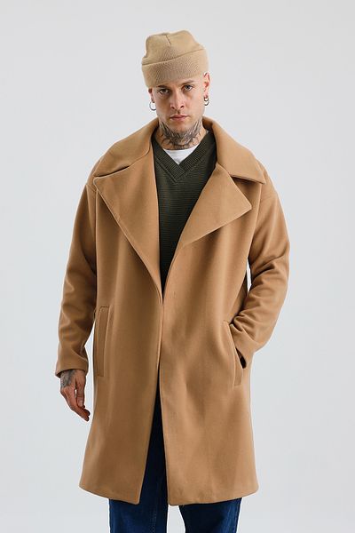 Weyeze Μακρύ Oversize Stamp Coat - Relaxed Cut AF-K56123LNS