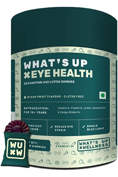 What's Up حلوى جيلاتينية لصحة العين - 30 قطعة