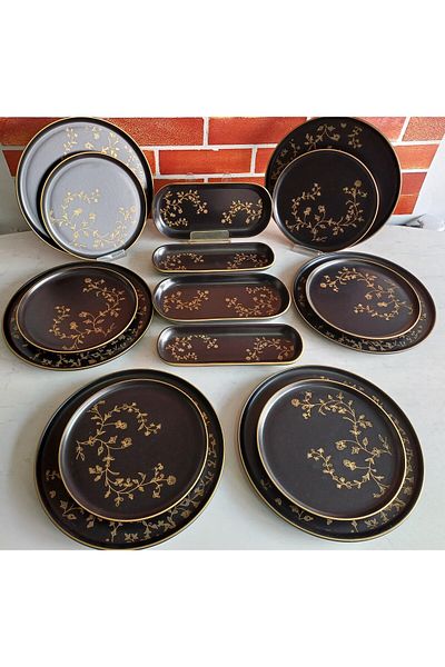 Keramika Flower Ivy 16 Piece Breakfast Set