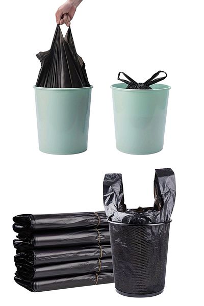 Özkan Ambalaj Temizlik 1 Kilogram 30X45 cm Black Medium Size Monopoly Market Grocery Bag