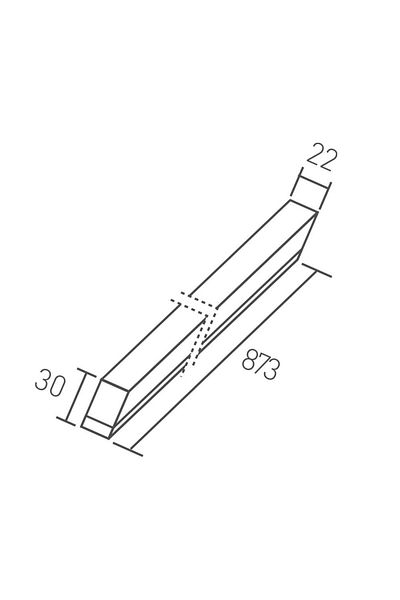 ACK 11w Merkür Led Bant Armatür 6500k