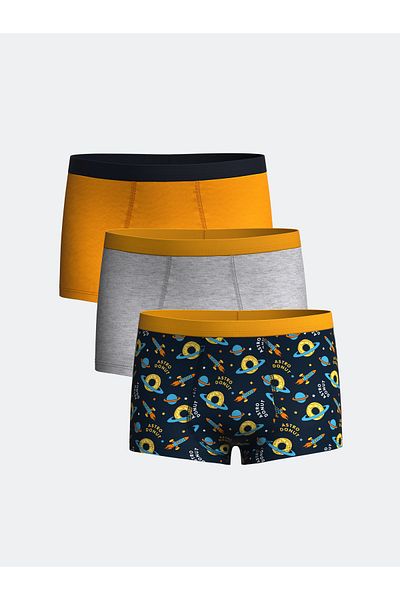 LC Waikiki 3-Piece Printed Boxer Set for Boy