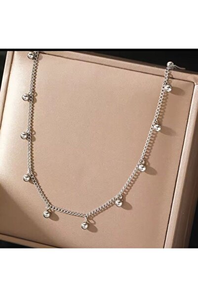 Shiklik MODA Chain Beaded Women's Necklace to Complement Your Elegance