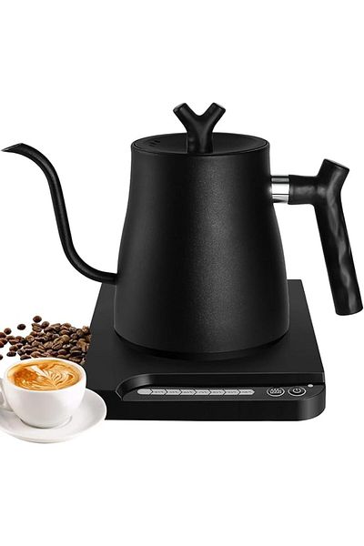 fulina Electric Gooseneck Kettle, 1000ml Ultra Fast Boiling Hot Water Kettle, Stainless Steel Electric Pot