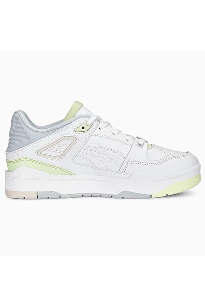 Puma Slipstream Γυναικεία Αθλητικά Παπούτσια από Γνήσιο Δέρμα Λευκό Πράσινο Γυναικεία Αθλητικά Παπούτσια Casual