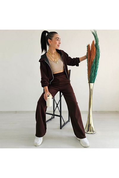 6 butik altı üstü butik Σετ αθλητικής φόρμας με φερμουάρ