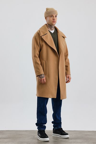 Weyeze Μακρύ Oversize Stamp Coat - Relaxed Cut AF-K56123LNS